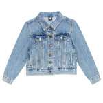 Sequin Bow Denim Jacket - Denny's