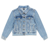 Sequin Bow Denim Jacket - Denny's