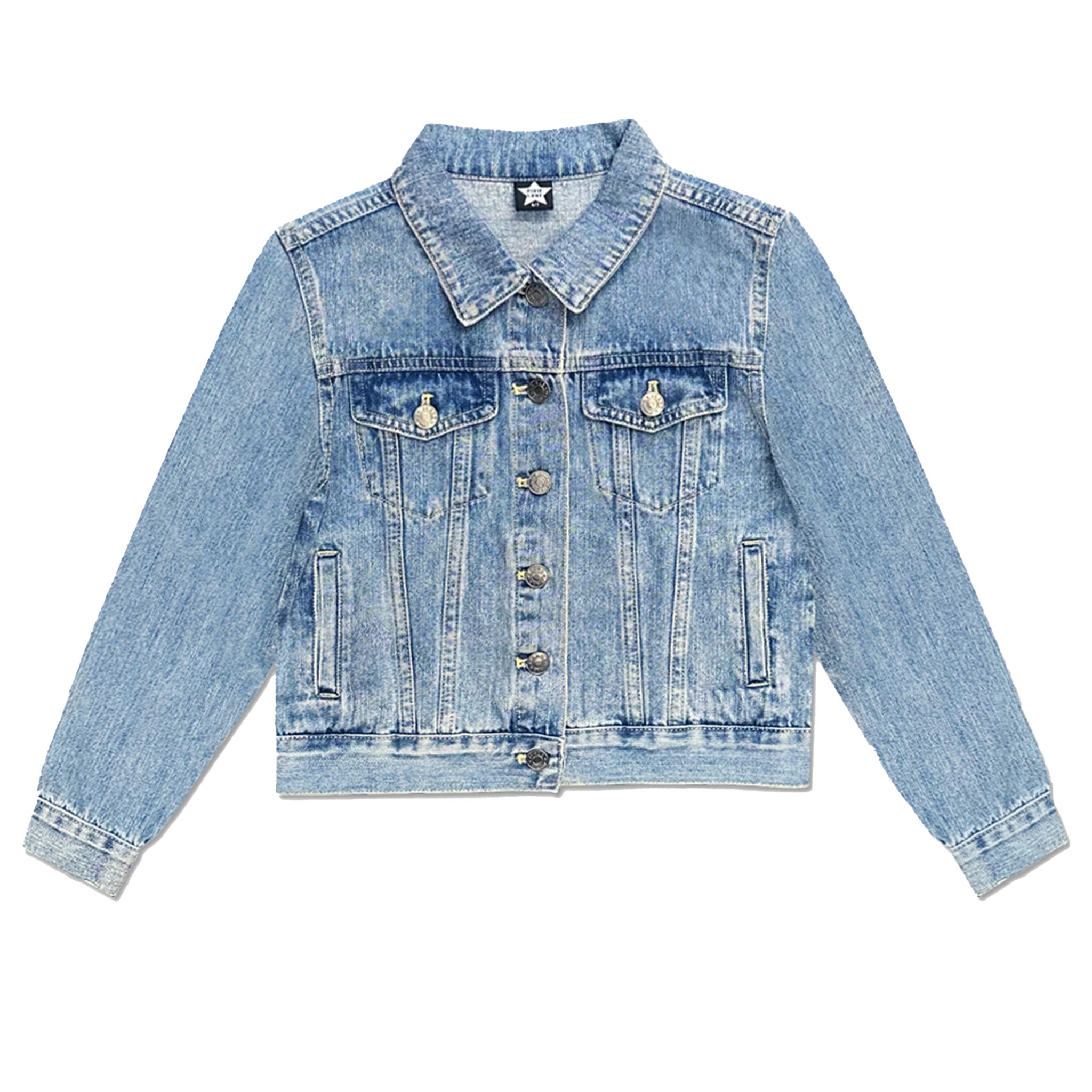Sequin Bow Denim Jacket - Denny's
