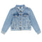 Sequin Bow Denim Jacket - Denny's