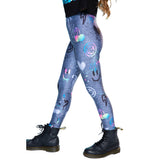 Allover Graffiti Elements Legging - Denny's