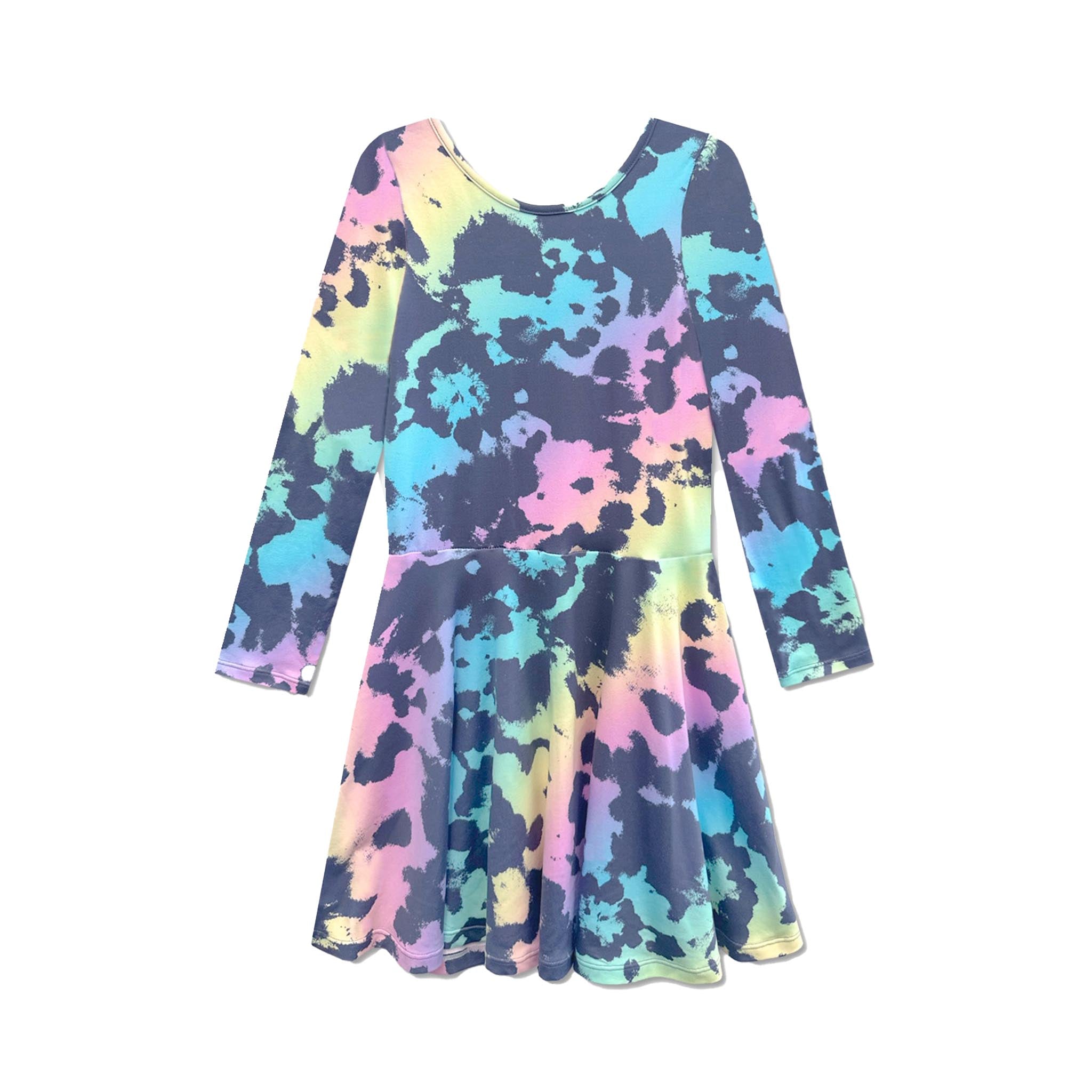 Rainbow Long Sleeve Dress - Denny's