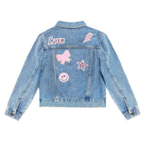 Allover Patches Denim Jacket - Denny's