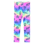 Allover Rainbow Emoji Soft Legging - Denny's