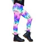 Allover Rainbow Emoji Soft Legging - Denny's