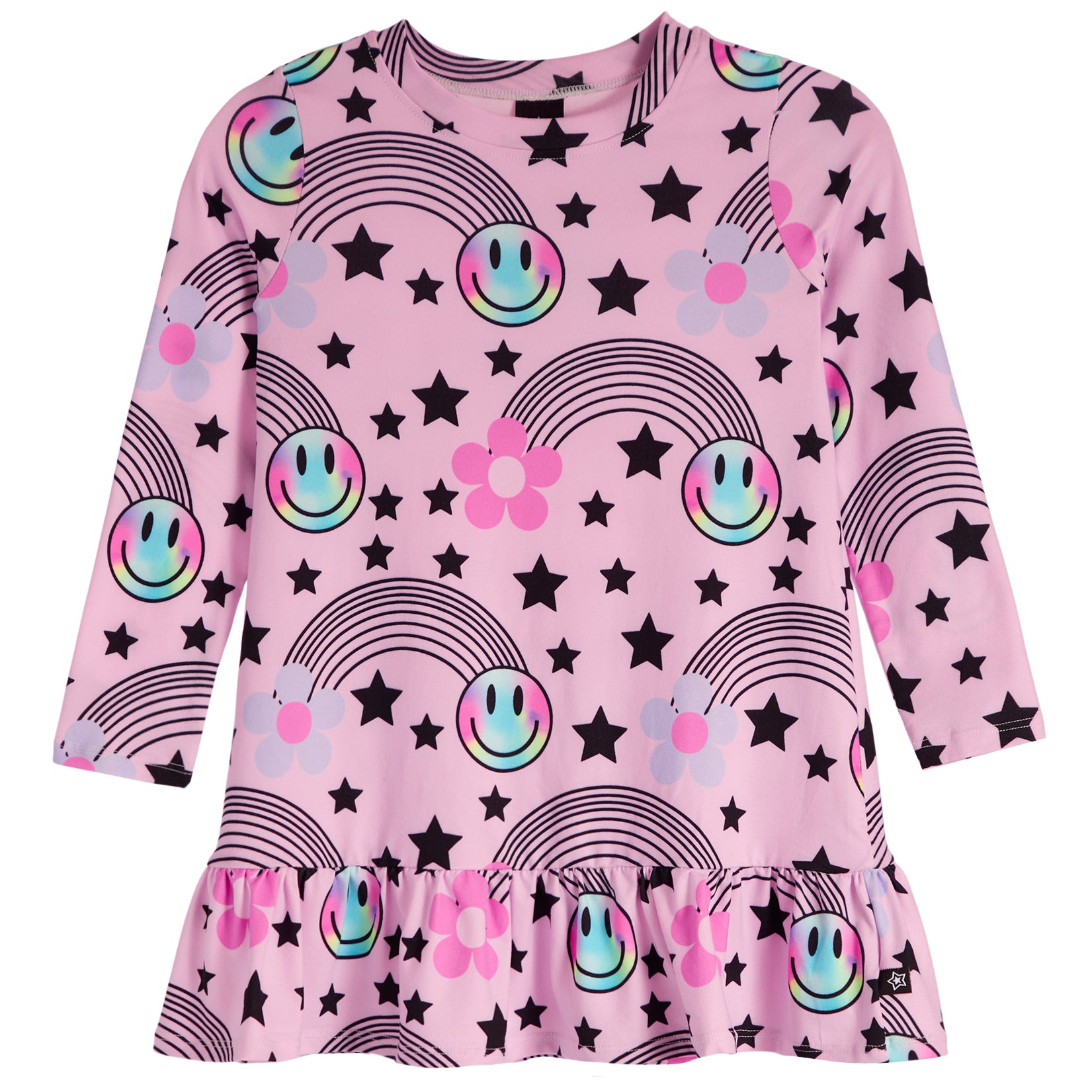 Pink Groovy Rainbow Nightgown - Denny's