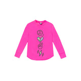 Long Sleeve With Peace Elements