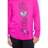 Long Sleeve With Peace Elements