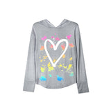 Hoodie With Rainbow Heart