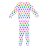 2pc Gummy Bears Long Sleeve Shirt and Pant Set - Denny's