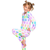 2pc Gummy Bears Long Sleeve Shirt and Pant Set - Denny's