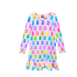 Gummy Bear Simply Soft Long Sleeve Lounge Dress