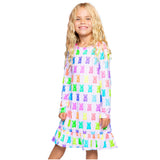 Gummy Bear Long Sleeve Ruffle Nightgown - Denny's