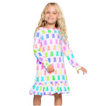 Gummy Bear Long Sleeve Ruffle Nightgown - Denny's
