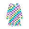 Rainbow Heart Long Sleeve Ruffle Nightgown - Denny's