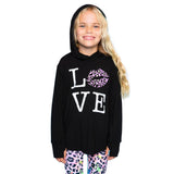 Hoodie With Love Leopard Kiss