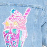 Milkshake Sequins Denim Jacket
