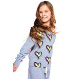 Rainbow Heart Sweatshirt