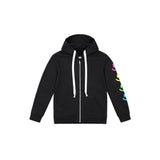 Multi Graffitti Smile Zip Jacket