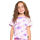 Tie Dye Blush Mauve Tee Shirt