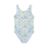 Lemon Floral One Piece Swimsuit
