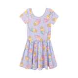 Short Sleeve Ice Cream Dress
