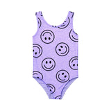 Black Smiley Leotard