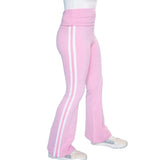 White Stripe Flare Pant