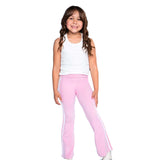 White Stripe Flare Pant