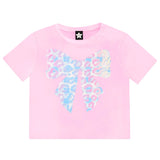 Leopard Bow Short Sleeve Tee