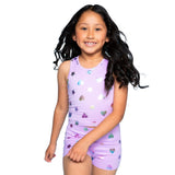 Rainbow Foil Hearts & Stars Tumble Set