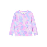 Tie Dye Long Sleeve Kangaroo Pocket Sweatshirt