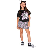 Leopard Stars Skort