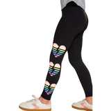 Rainbow Heart Legging
