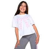 Floral Bow Short Sleeve Tee