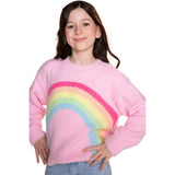 Plush Rainbow Sweater