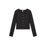 Rib Cardigan