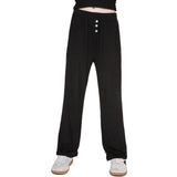 Rib Wide Leg Pant