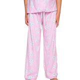 Simply Soft Floral Button Down Top & Karate Pant
