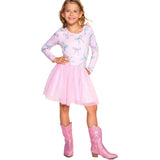 Rainbow Bows Tulle Dress