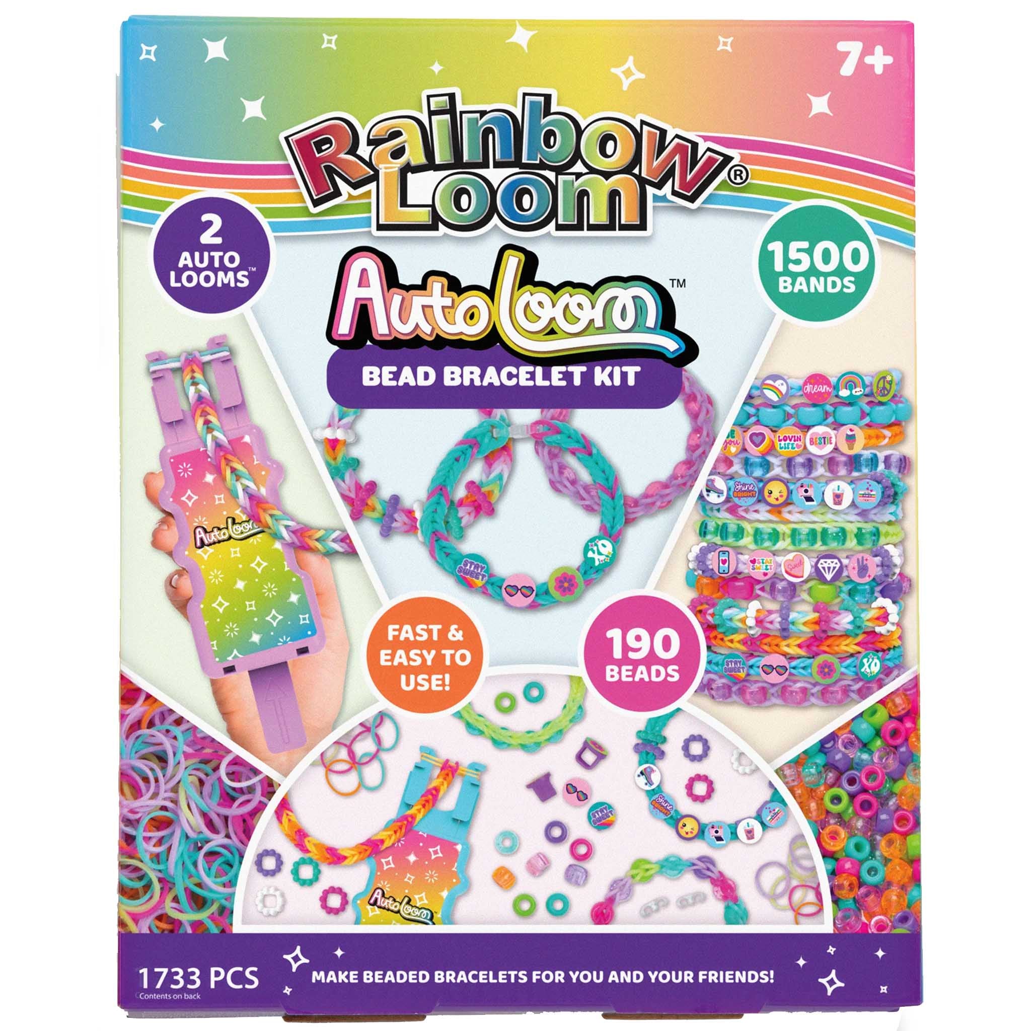 Rainbow Loom Auto Loom Bead Bracelet Kit - Denny's