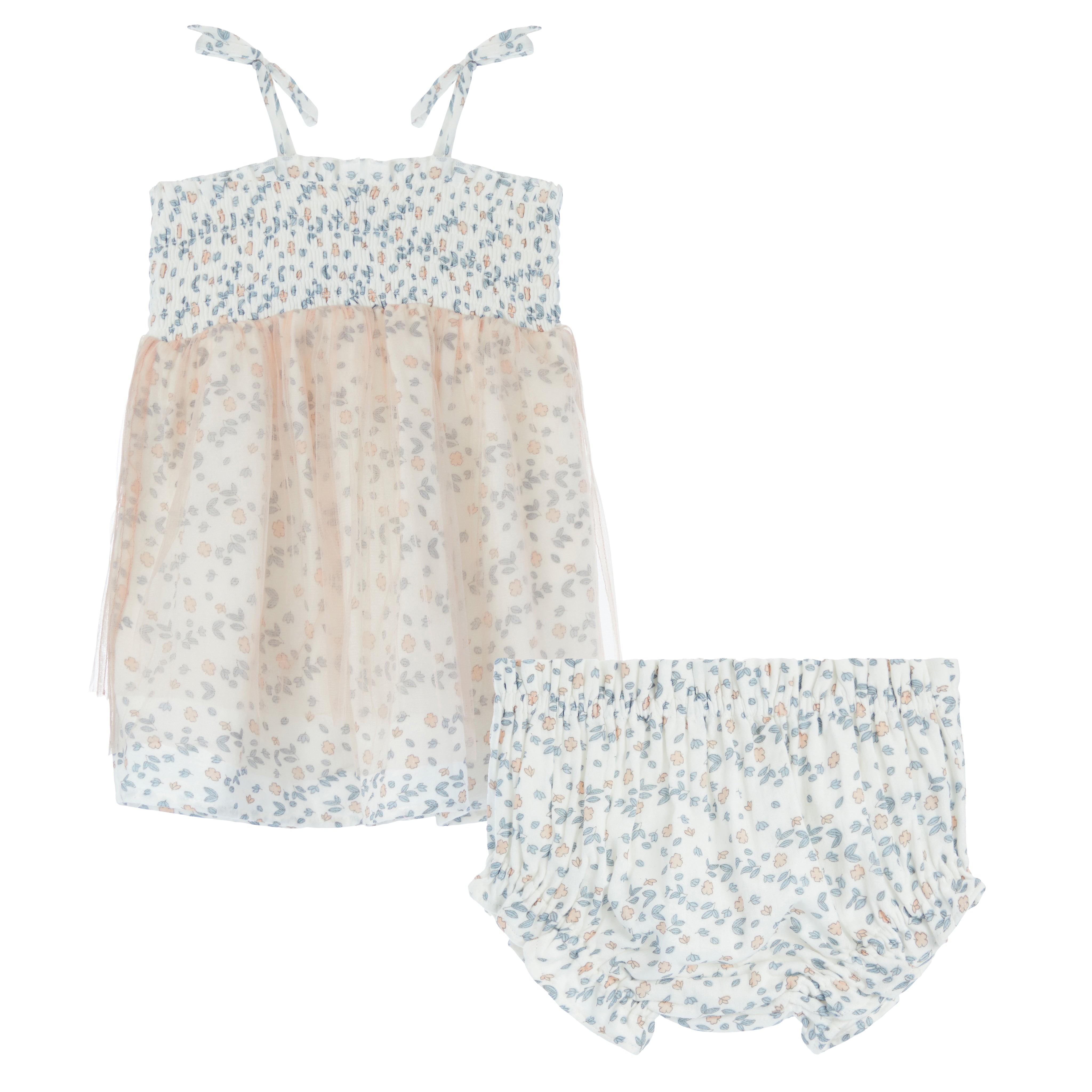 Emma Floral Tutu 2pc Dress - Denny's