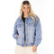 Sylvie Slouchy Denim Jacket - Denny's