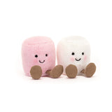 Amuseable Pink and White Marshmallow