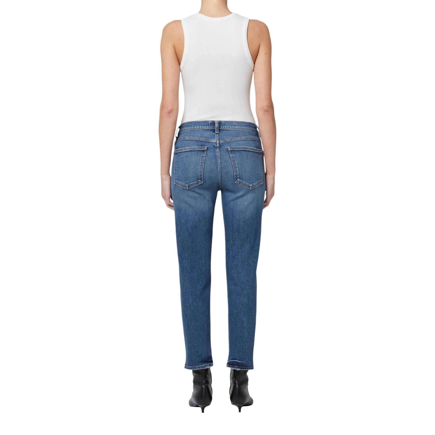 Kye Control Mid Rise Crop Straight Leg - Denny's
