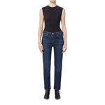 Kye Anthem Mid Rise Crop Straight Leg - Denny's