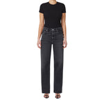 Harper Hush Mid Rise Relaxed Straight Leg - Denny's