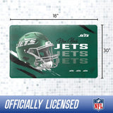 Jets Embossed Floor Mat