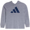 Snow Heather Hooded Long Sleeve Tee - Denny's