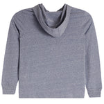 Snow Heather Hooded Long Sleeve Tee - Denny's
